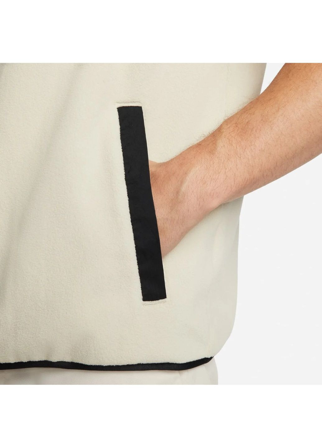 Мужская жилетка M Nsw Spu Tf Polar Flc Vest Beige Dq5105-206 Nike (365962473)