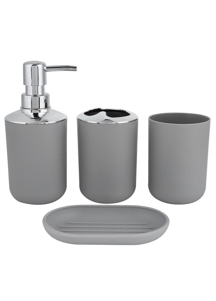 Набір для ванної 4пр/наб 25*22*7см Home (364191251)