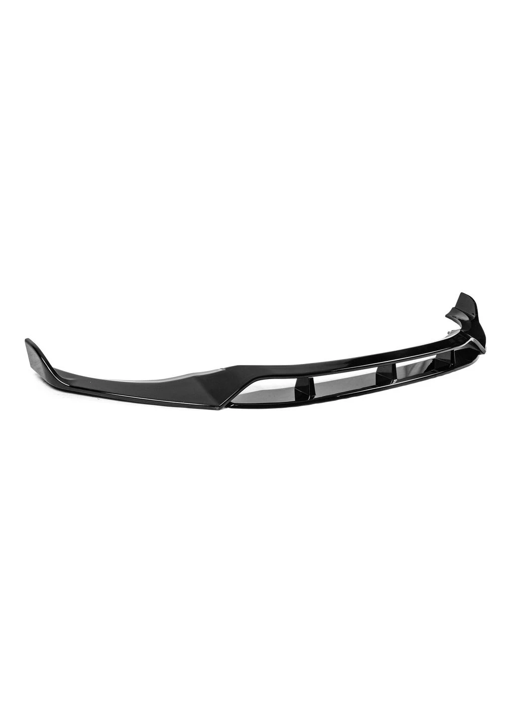 Передня Lip накладка 3D (для M-Sport 2018-2022, чорний глянець) для BMW X3 G01 2018- рр No Brand (392195935)