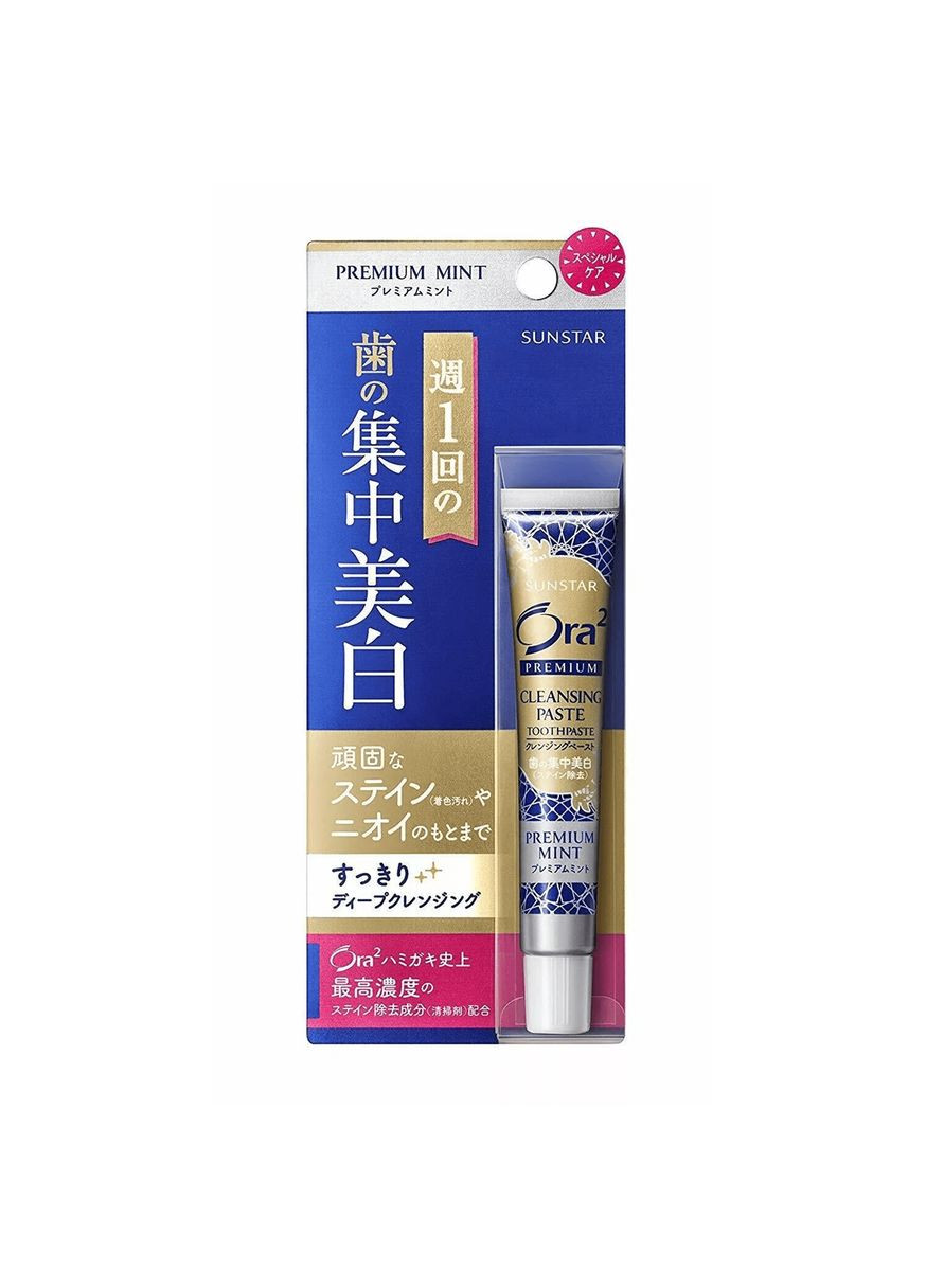 Ora2 Premium отбеливающая зубная паста премиум класса (мята) 17 гр Sunstar (322290566)