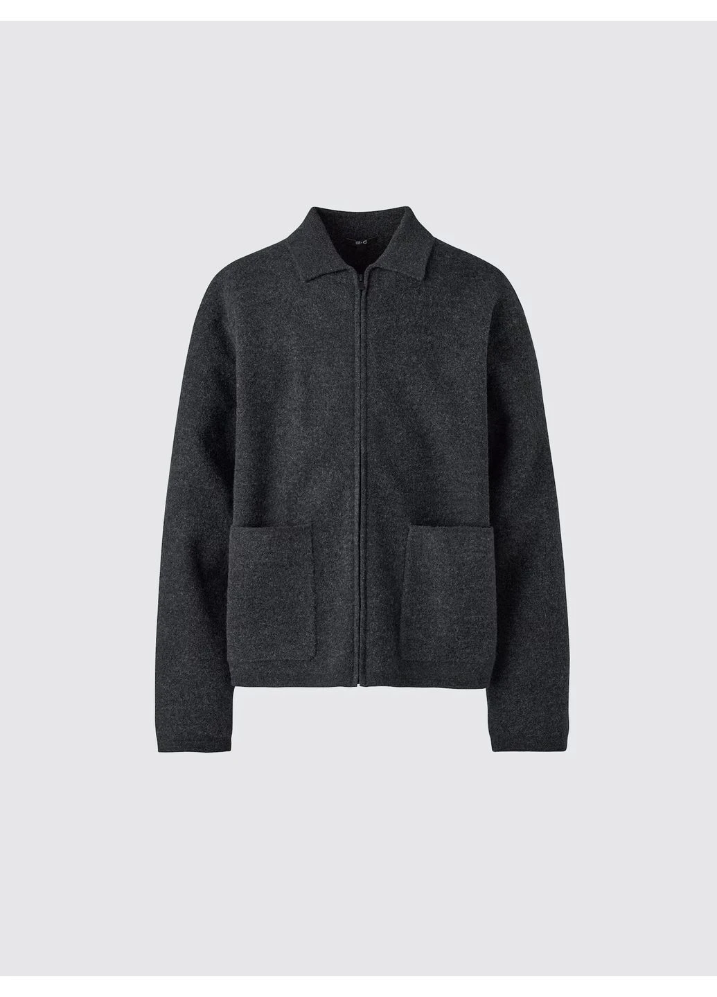 Темно-серый кардиган Uniqlo
