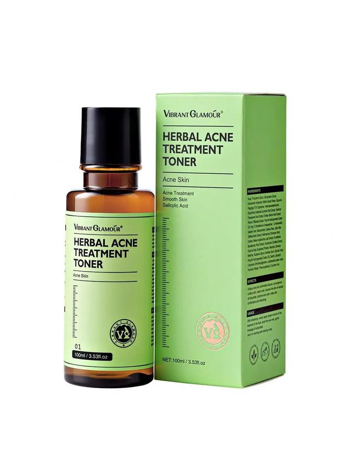 Тонер для лица Vibrant для проблемной кожи 100мл Glamour (313262768)
