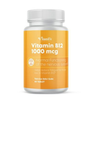 Дієтична добавка Вітамін В12, 60 таблеток Vitanil's (283299819)