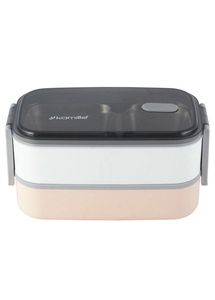 Ланч-бокс пищевой KM-2134RZ 1400 мл розовый Kamille (336148081)
