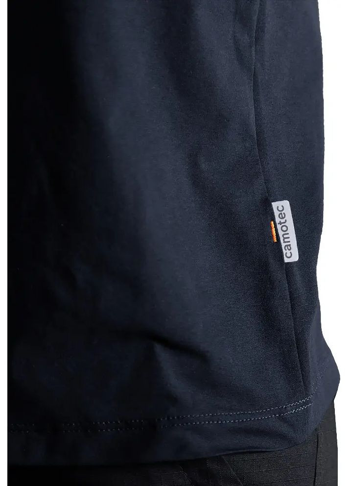 Темно-синяя футболка pani totem dark blue Camotec