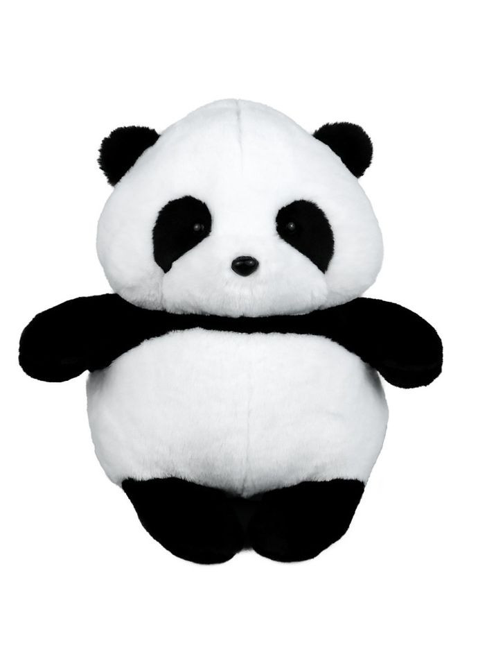 М'яка іграшка Панда плюшева для дітей від 3 років чорно-біла для обіймання WP Merchandise (368759074)