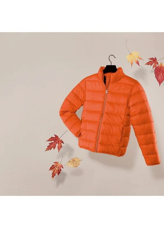 Оранжевая демисезонная куртка для мальчика Pepperts