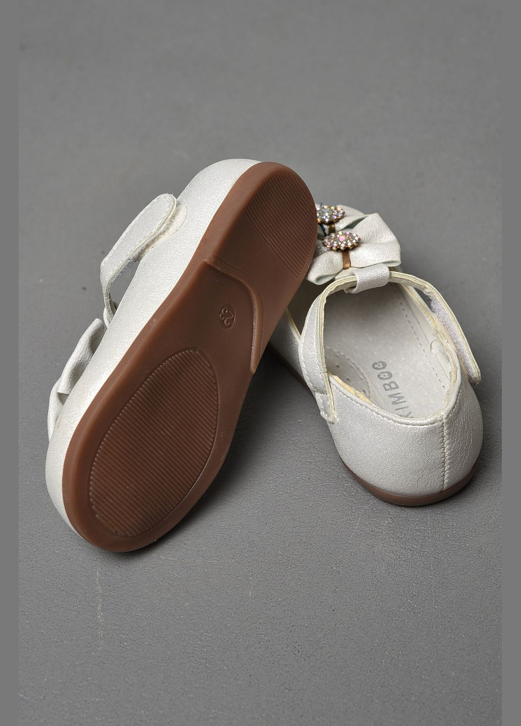 Туфлі дитячі для дівчинки білого кольору Let's Shop (291162754)