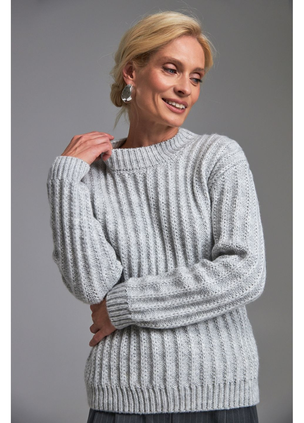 Світло-сірий светр 2880 Triko Bakh