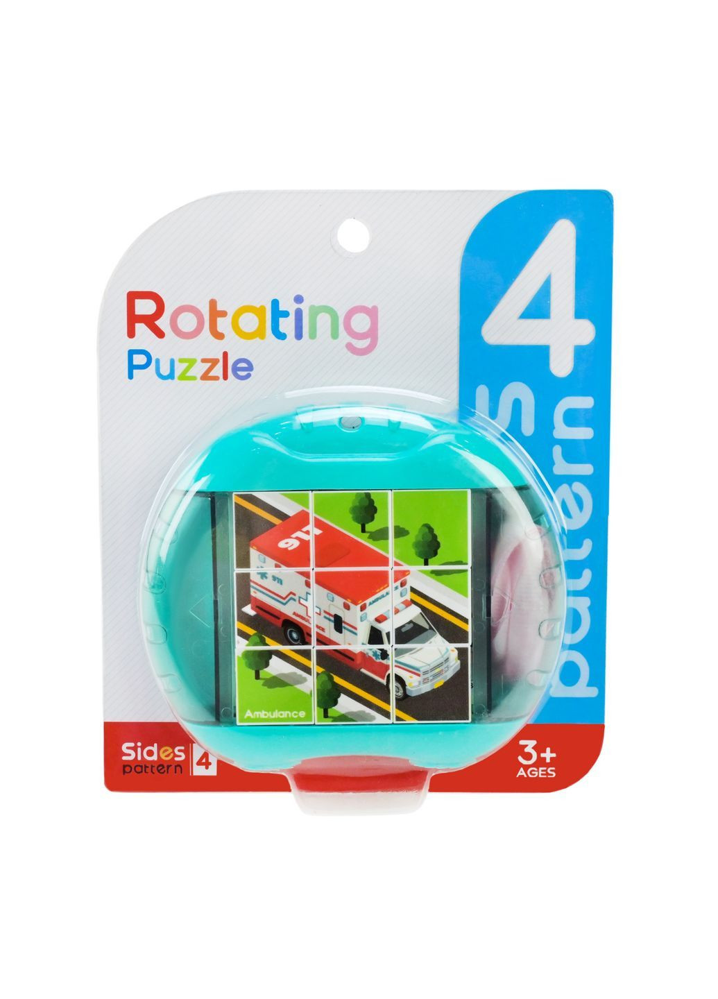 Головоломка Кубики-пазли з обертанням для збору картинки Rotating Puzzle Solen Toys в асортименті - No Brand 5588-8 (371924025)