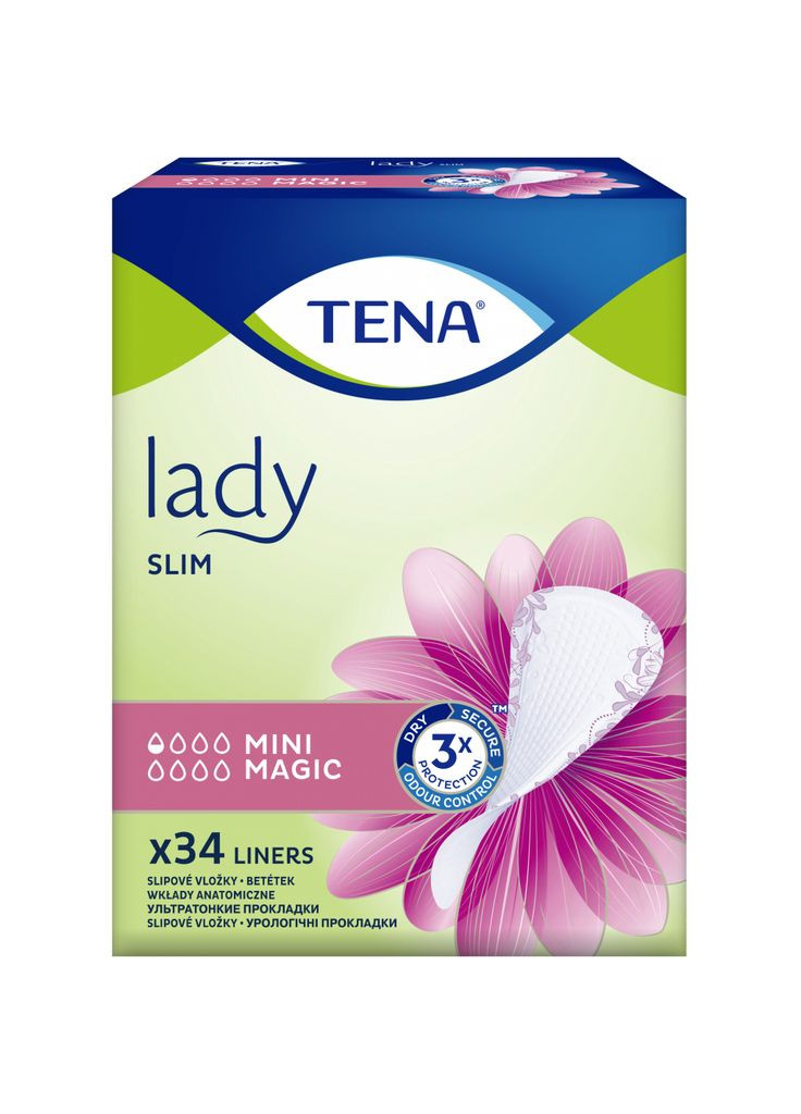 Урологічні прокладки (7322540894714) Tena lady slim mini magic 34 шт. (268140512)