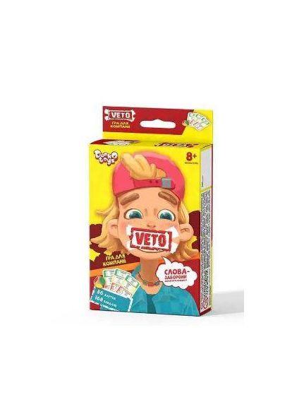 Гра настільна "Veto" VETO-02-01U МІНІ УКР (32) " " Danko Toys (328939302)