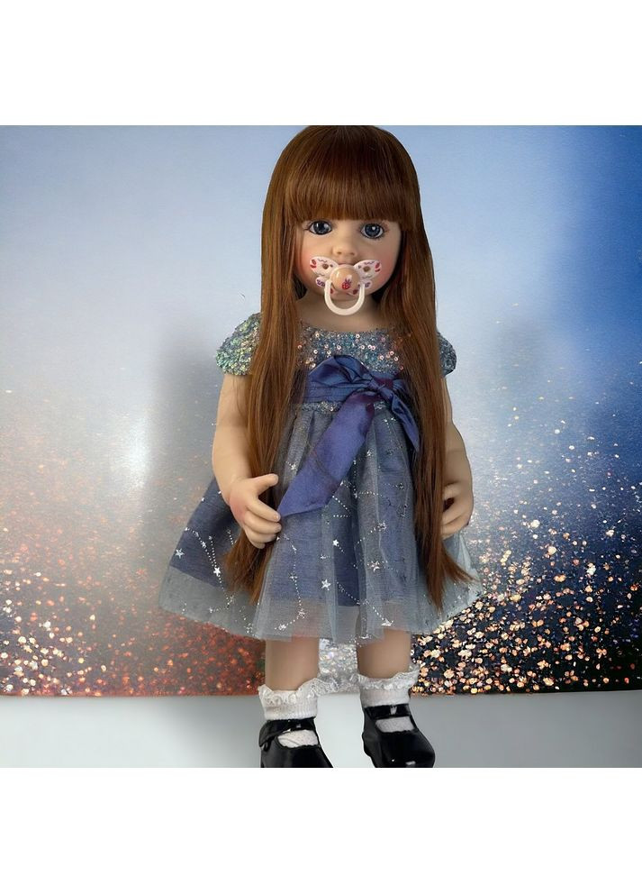 Лялька Реборн Віолета руде волосся 55 см силіконова No Brand (367736329)