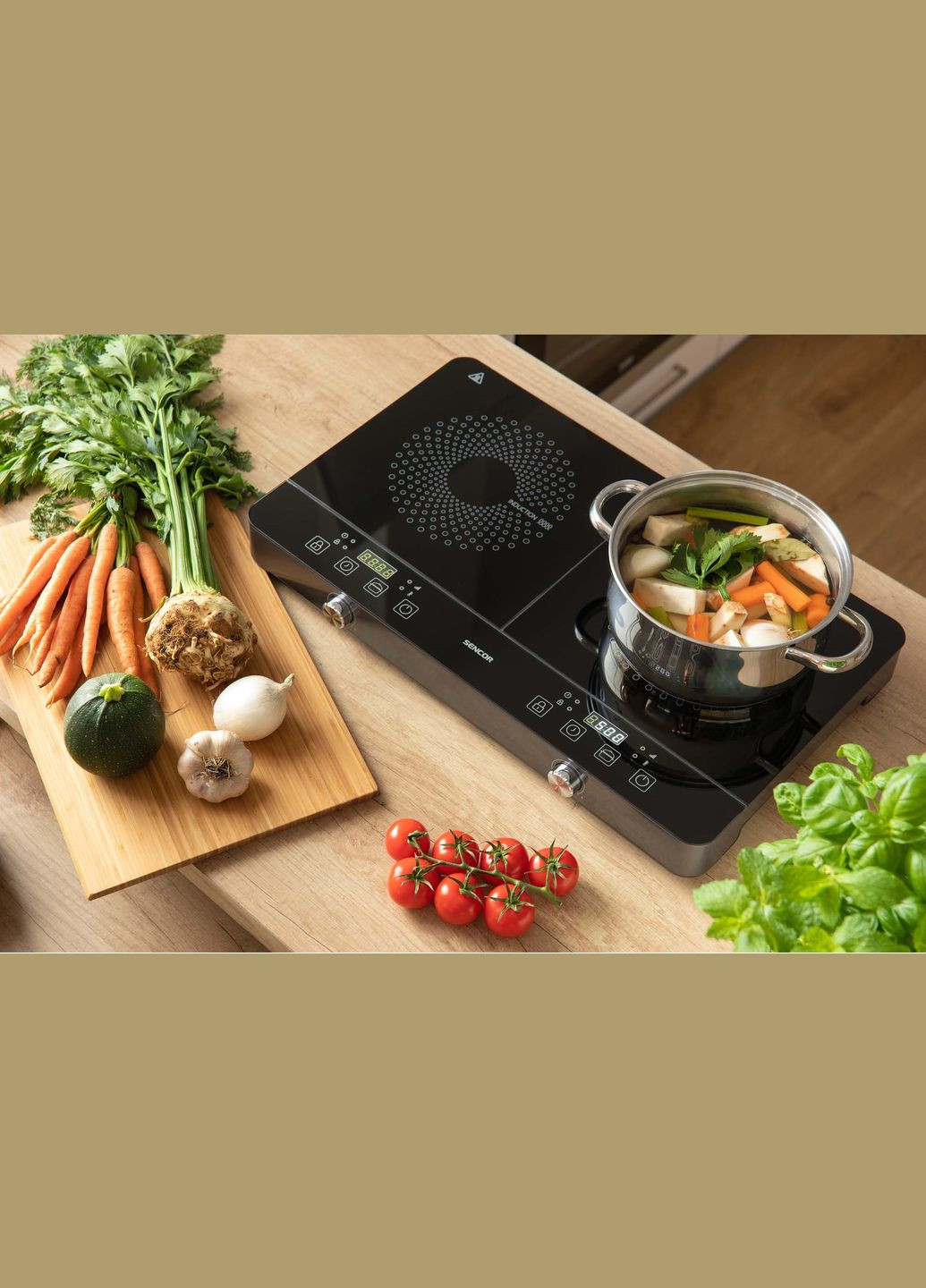 Індукційна плита SCP 4201GY (6824759) Sencor (315030574)