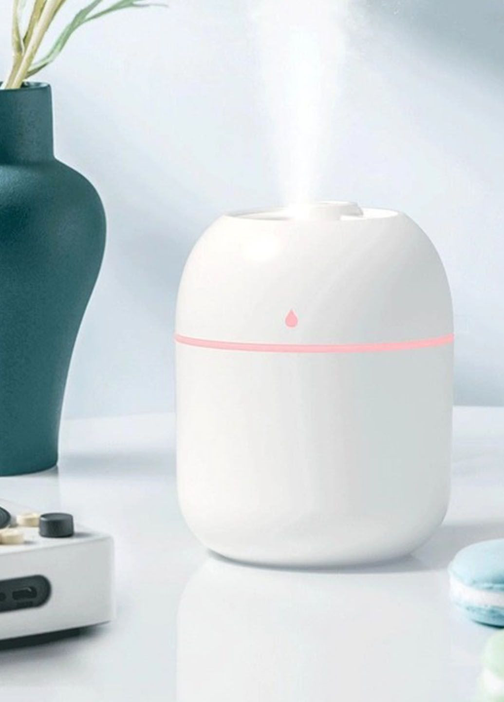 Увлажнитель воздуха ультразвуковой UKC Egg аромадиффузор с LED подсветкой 220 мл Humidifier (290187336)