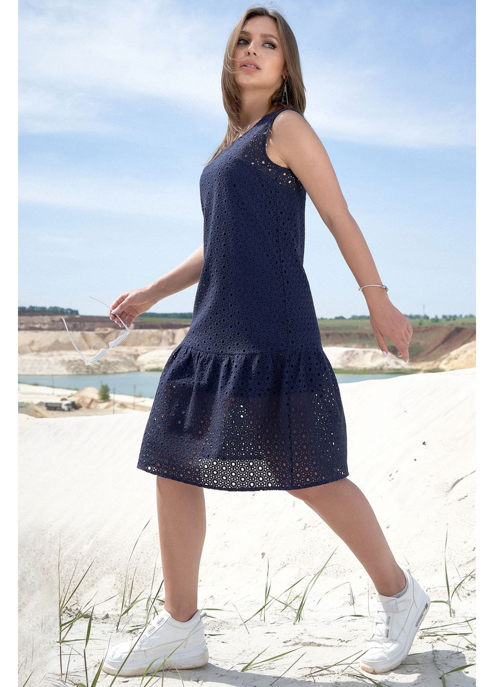 Синя сукня 1383.4173 Seventeen