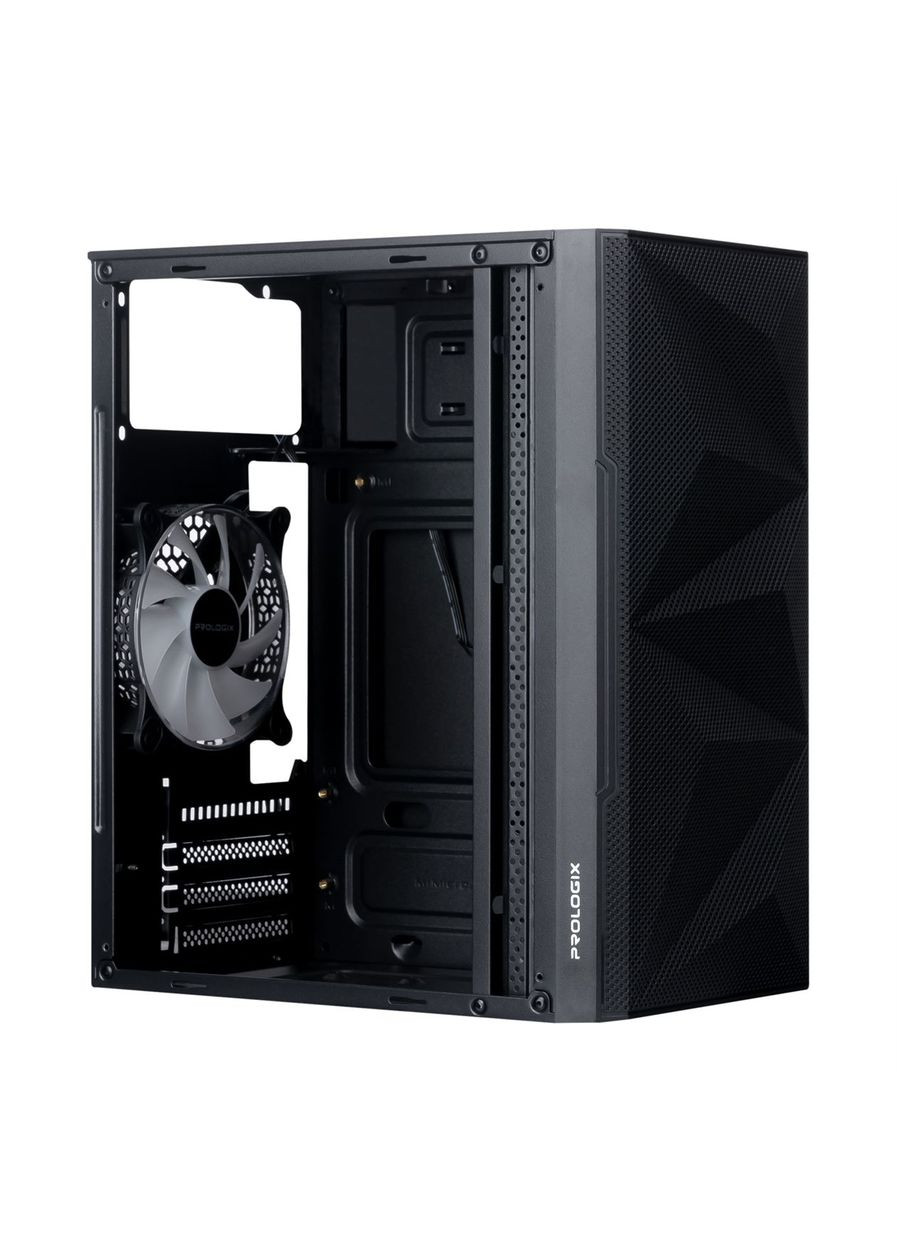 Корпус E113 Tempered Glass&Mesh Black Prologix (348110178)