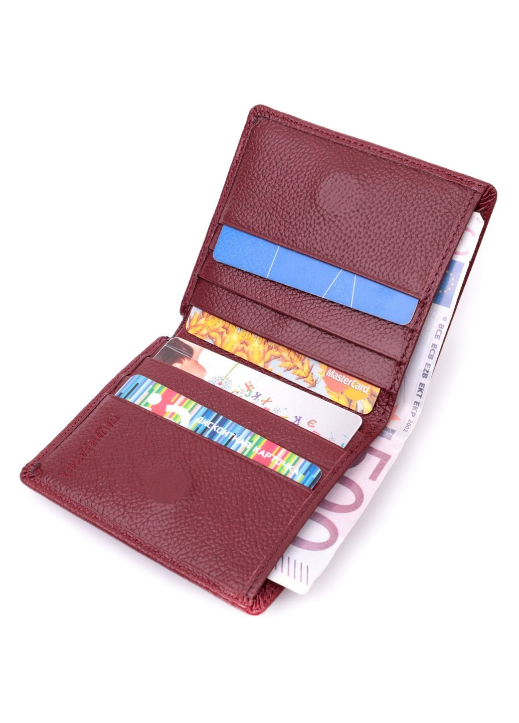 Жіночий шкіряний гаманець 9,5х10,5х1,5 см st leather (288047717)