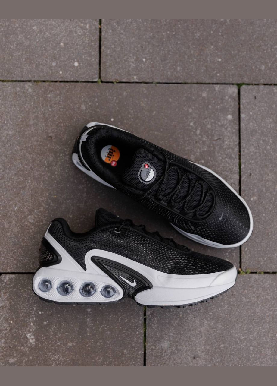 Черно-белые демисезонные мужские кроссовки No Brand