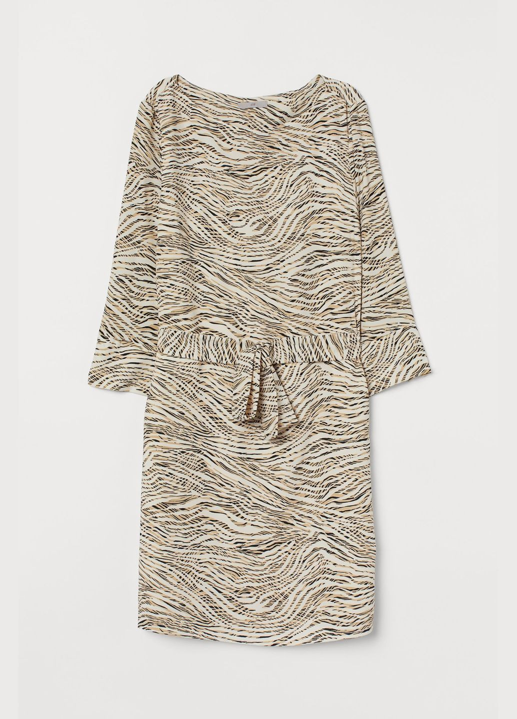 Комбінована сукня H&M з абстрактним візерунком