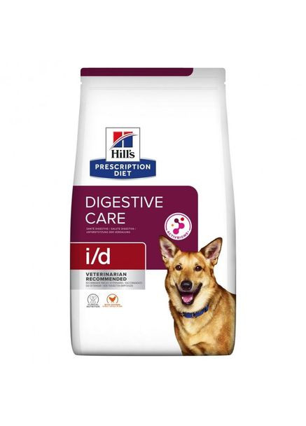 Лечебный корм Prescription Diet i/d Digestive Care для собак с расстройствами пищеварения 1.5 кг (052742047553) Hill's (316630035)