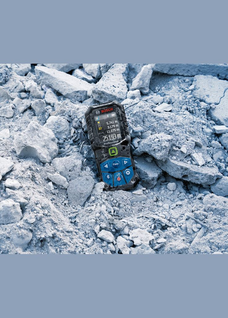 Лазерный дальномер GLM 50-27 CG (AA 1.5V, 50 м, зеленый) с функцией Bluetooth (25255) Bosch (327092464)
