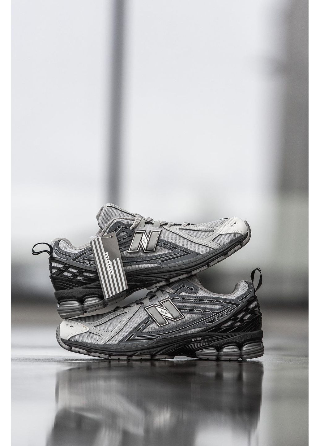 КРОСІВКИ ЖІНОЧІ NEW BALANCE 1906R GRAY НЬЮ БЕЛАНС 1906R No Brand сірі демісезони (367170755)