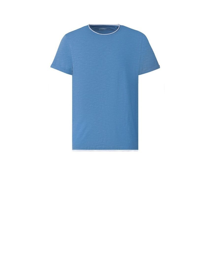 Голубая футболка германия Livergy
