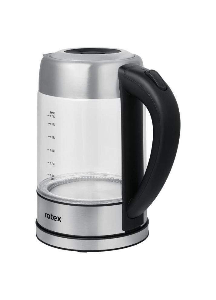 Електрочайник RKT87-SGS 1.7 л сріблястий Rotex (364835672)