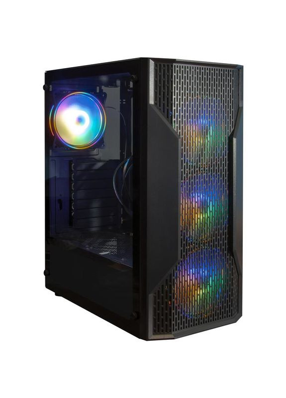 Корпус Legion Black USB 3.0 без БЖ (Legion-U3-GLS-4DTRMLT16.6WP) Frime (314833421)