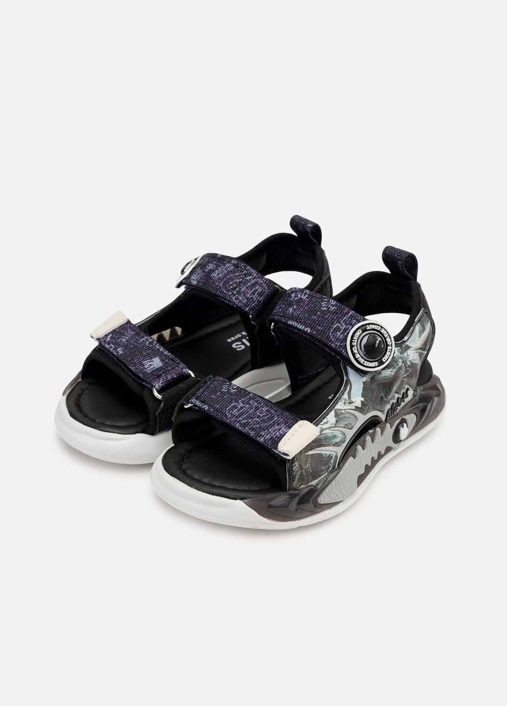 Босоніжки для хлопчика, на каблуку колір синій ЦБ-00266333 No Brand (316307114)