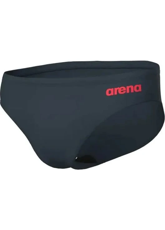 Плавки 100% полиэстер темно-серые мужские для плавания Arena TEAM SWIM BRIEFS SOLID (396858888)