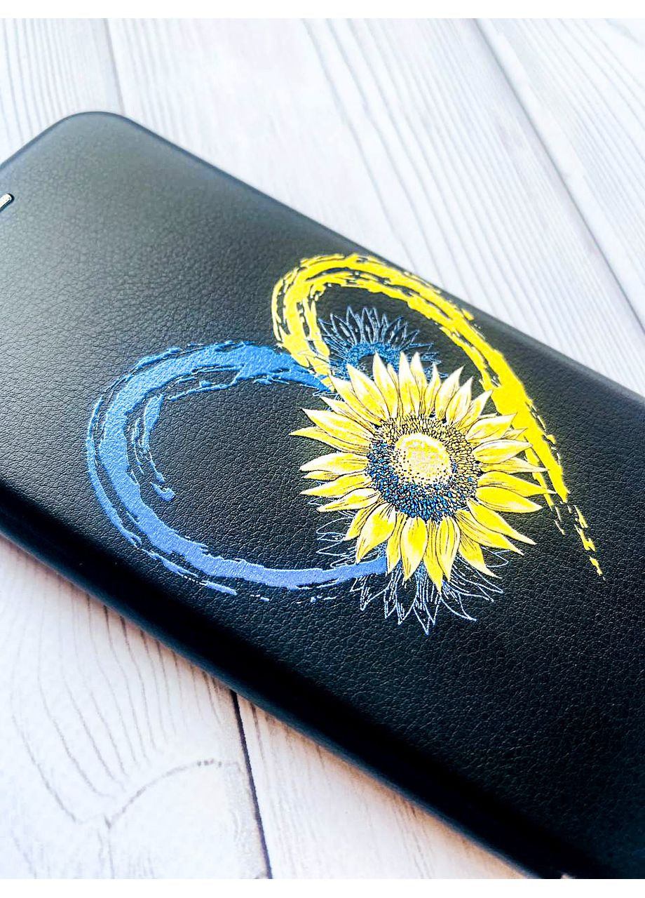 Чехол-книжка с рисунком для Xiaomi Redmi Note 11T:: Сердце с подсолнухом (принт 260) G-Case (359485568)