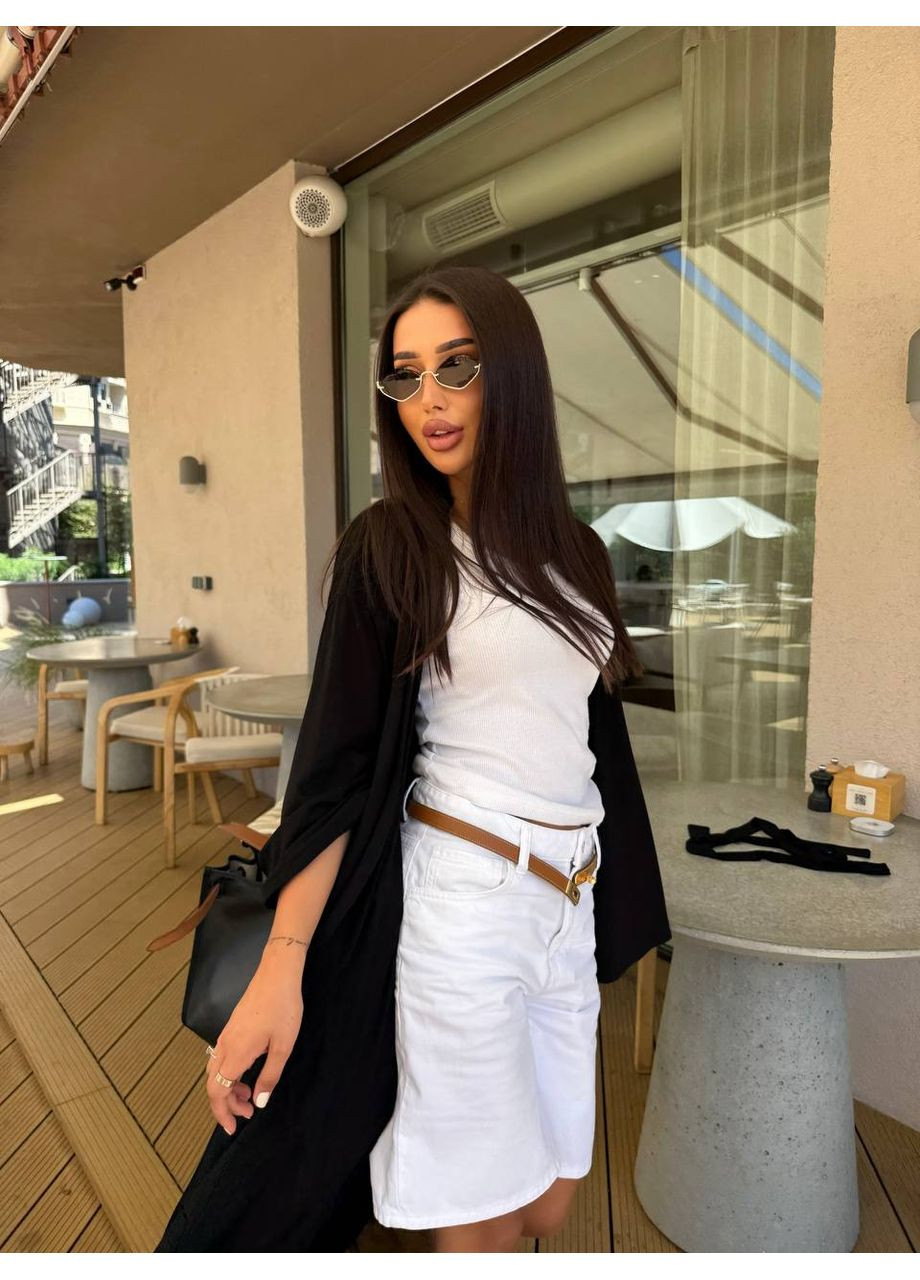 Черный демисезонный кардиган Україна