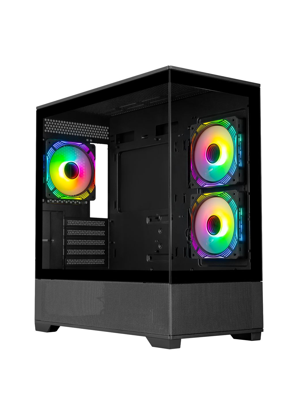 Корпус Axon GM-03AB Glass Black Prologix (342331147)