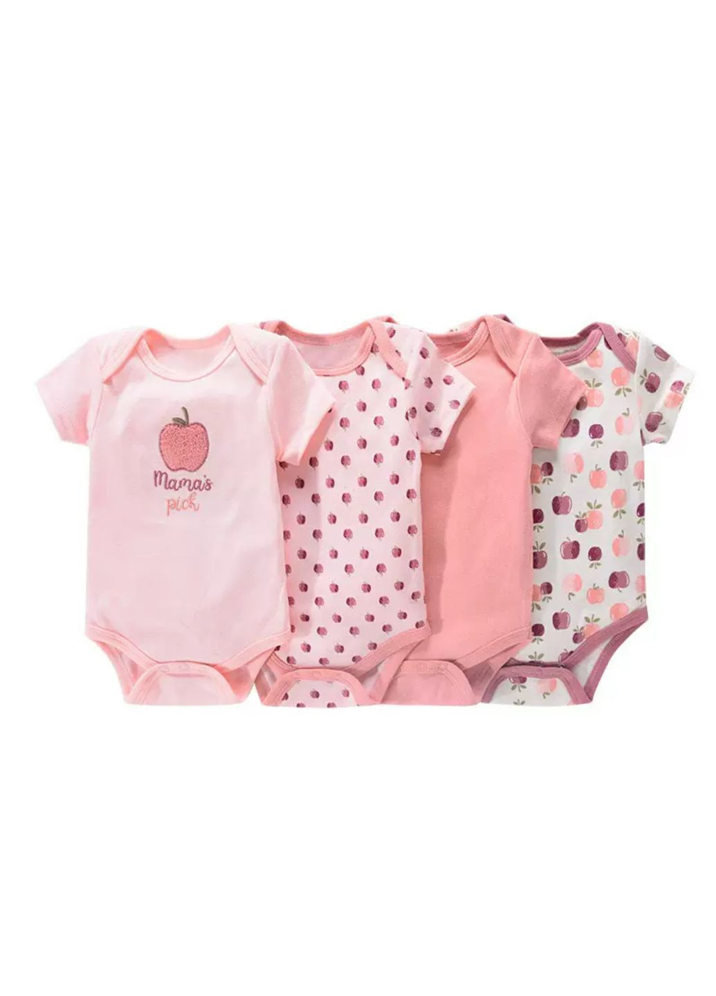 Набір боді для дівчинки - 4 шт New Brand (349735364)