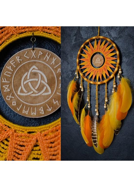 Авторский эко-набор "Ловец снов "Трикветр" с пошаговой инструкцией Dream Studio (363057550)