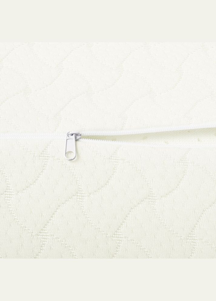 Подушка полувалік 10х49х20 см ортопедична з ефектом пам'яті MEMORY FOAM з наволочкою на блискавці IDEIA (367727586)