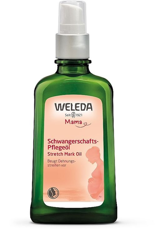 Олія для профілактики розтяжок, флакон з дозатором Schwangerschafts-Pflegeol 100ml (511671-18223) Weleda (368602060)
