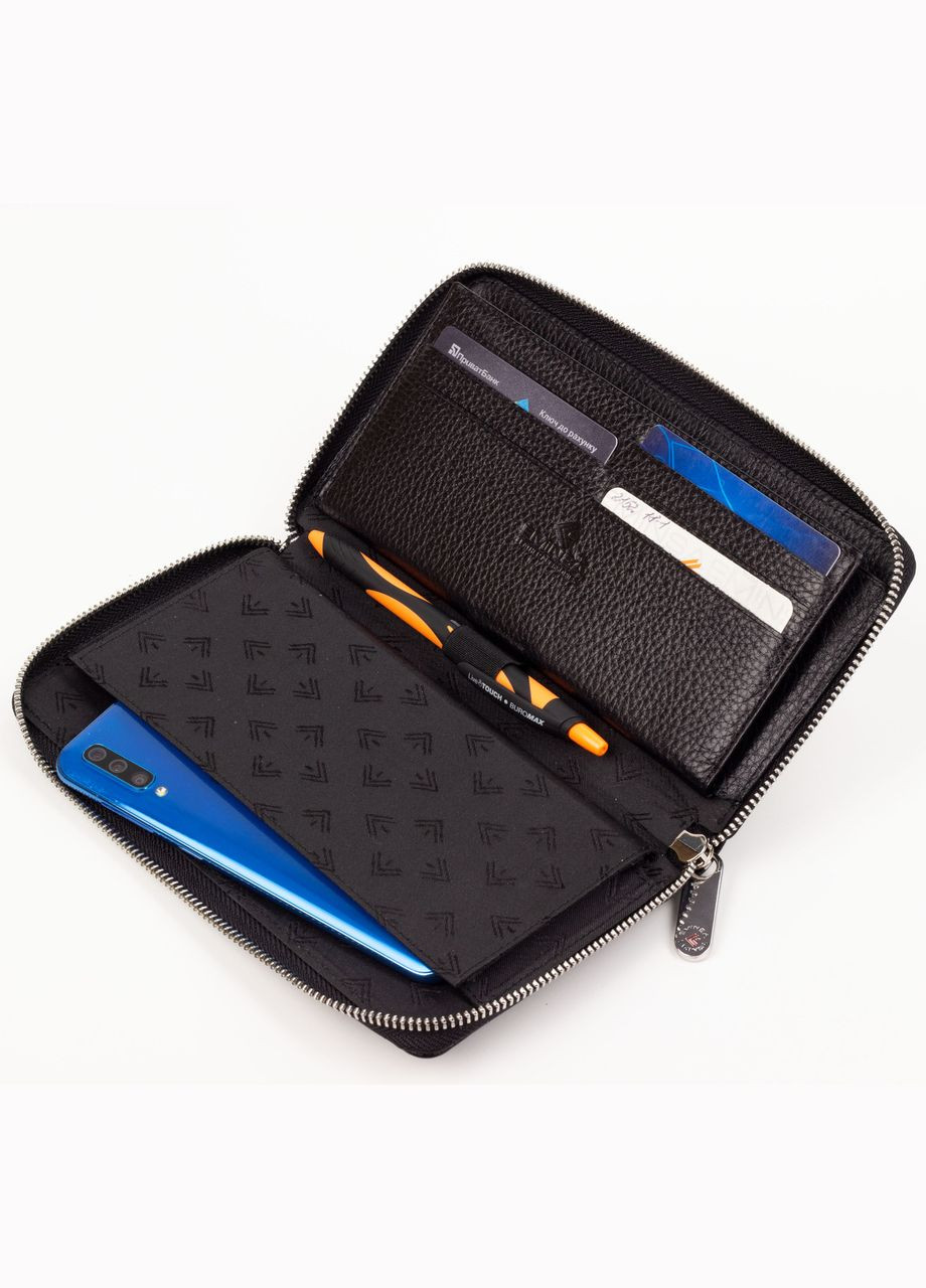 Женский кожаный кошелек на молнии 2152-18-1 Eminsa (263358274)