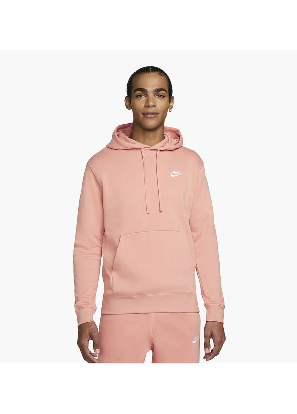 Худи унисекс Sportswear Club Fleece Pink Nike (364838598)