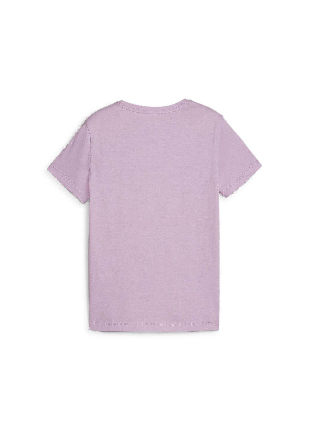 Пурпурная демисезонная детская футболка ess+ script youth tee Puma