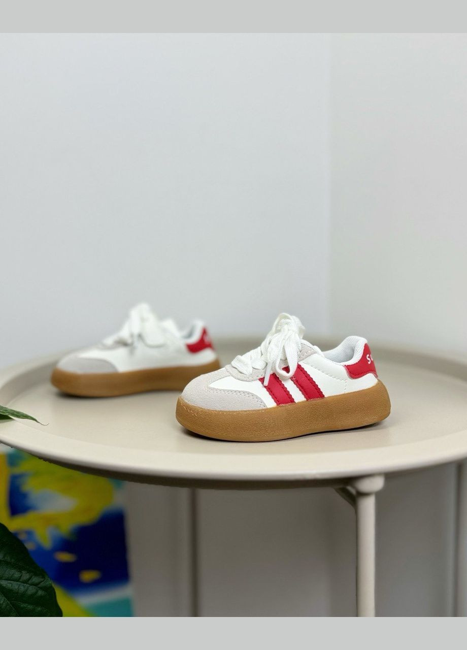 Білі всесезонні дитячі кросівки білі 1323 No Brand