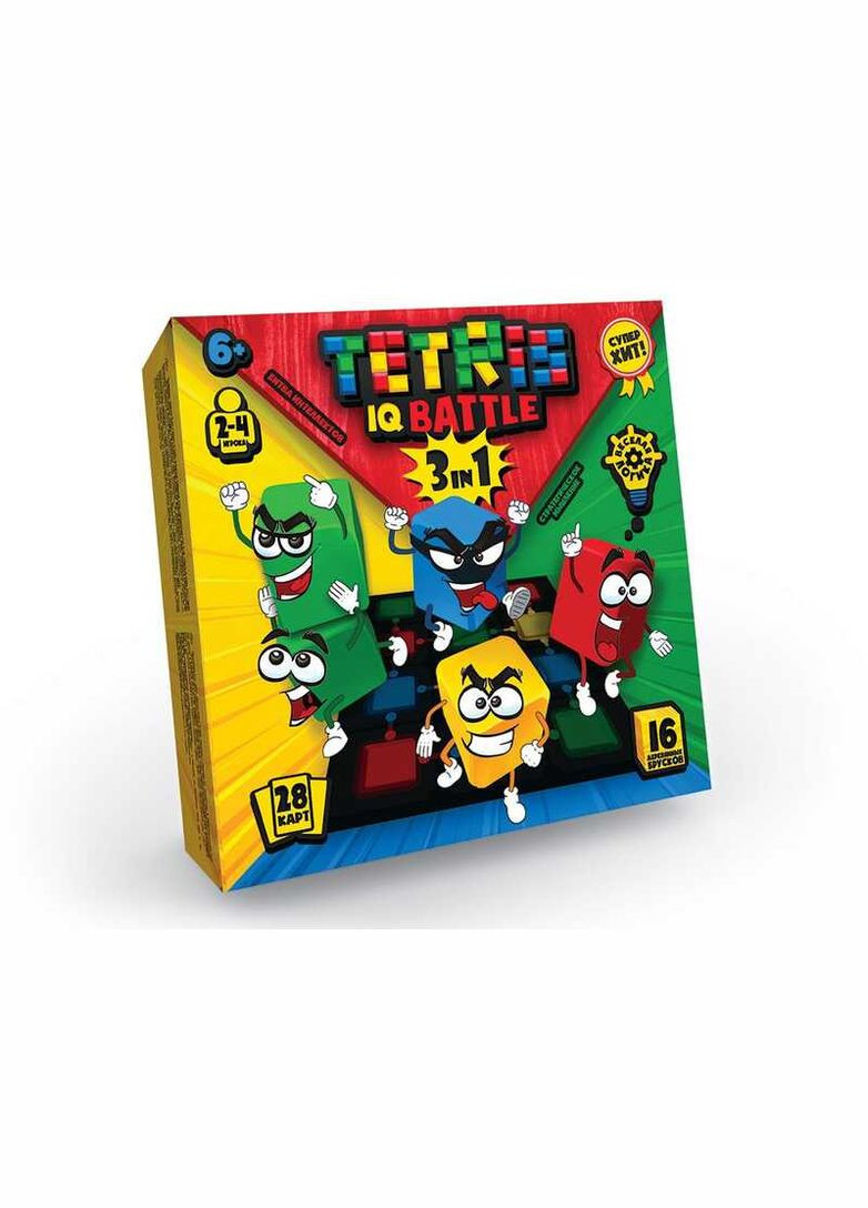 Настольная игра "Tetris IQ battle 3in1" GTIB-02, в коробке (4823102808062) Danko Toys (292707984)
