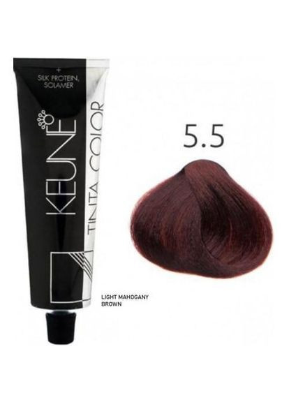Стійка фарба для волосся Tinta Color 5.5 Light Mahogany Brown 60 мл Keune (342059239)