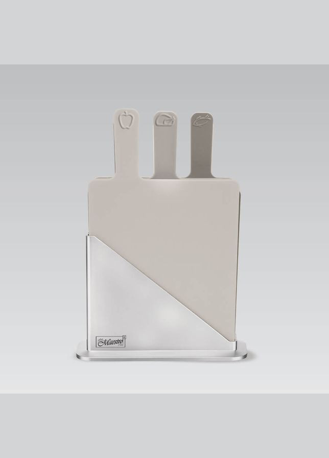 Набір обробних дощок MR-1789 4 предмети бежевий Maestro (364763360)