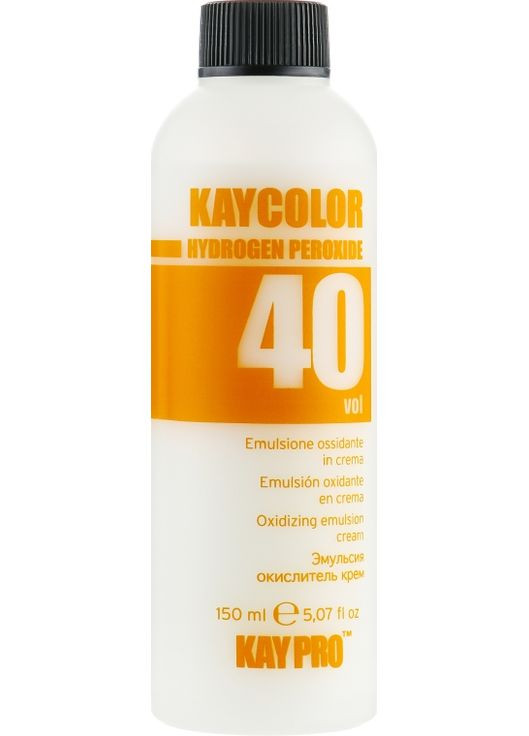 Окислювач 40VOL - KayColor Hydrogen Peroxide 150ml (332947-81412) KayPro (368616851)
