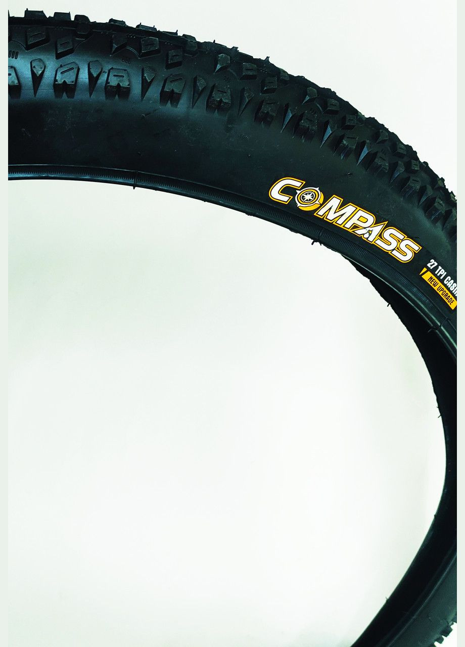 Покрышка велосипедная 27*2.35 COMPASS, черная - модель 8091 Compass Pools (267810022)