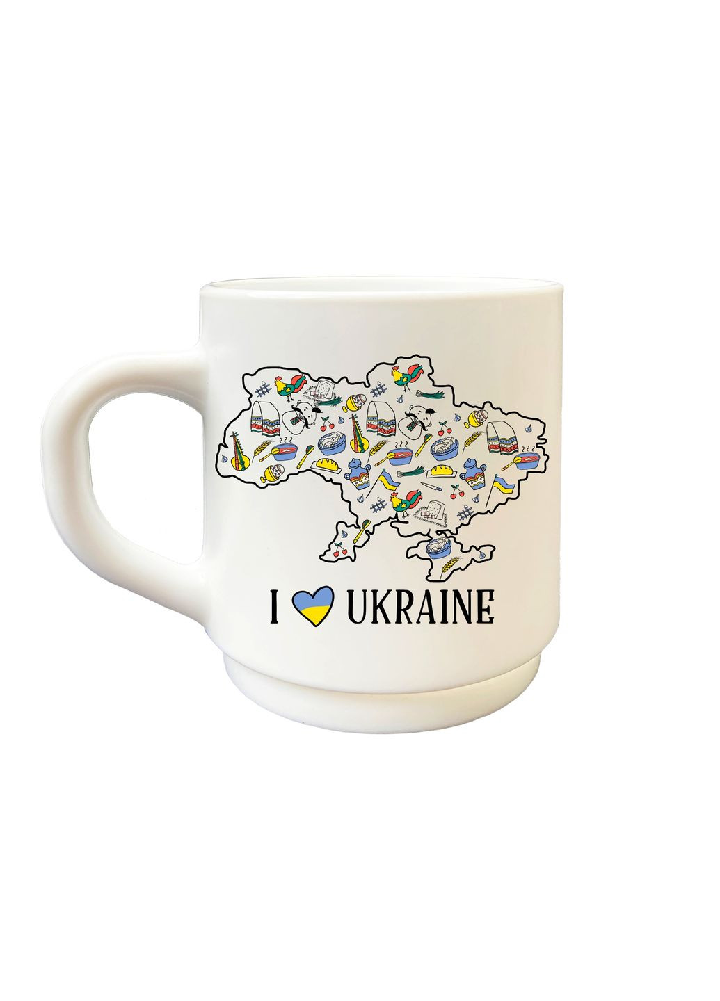 Чашка I love Ukraine 290 мл (1104) KVARTA (309200337)