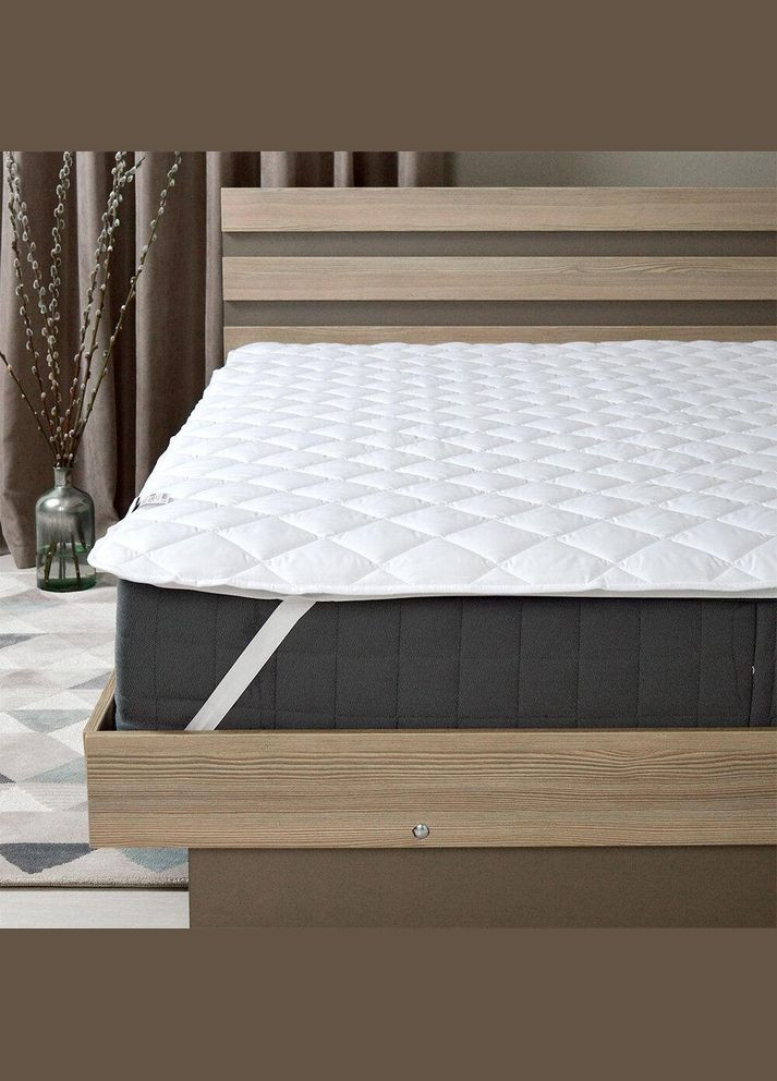 Наматрацник захисний 80х190 см Classic з гумками по кутах для готелів та дому, готельний IDEIA (334726447)